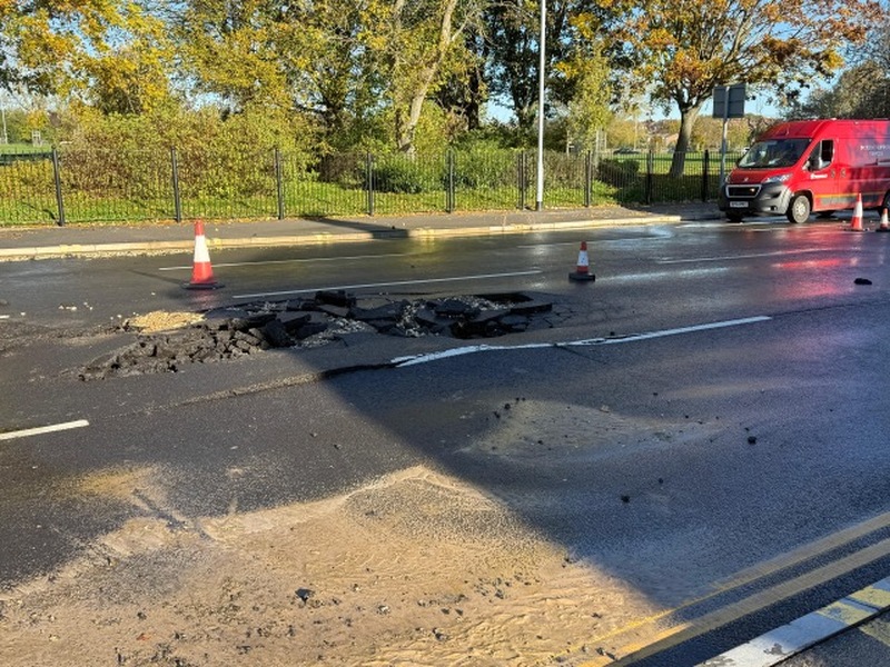 Other image for ‘Significant damage’ from burst water main explosion